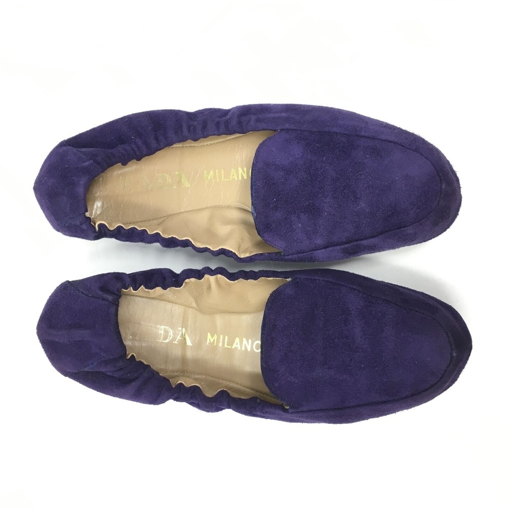 Prada Milano Ballet Flats Shoes Size 36/6 Purple - Picture 5 of 8